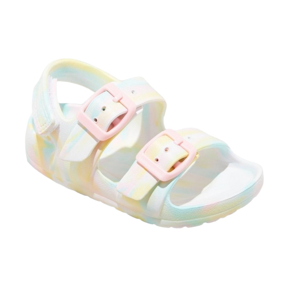 Cat & Jack Toddler Girls’ Rainbow Sandals – Size 10T